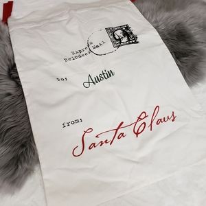 NWOT Mark & Graham Santa bag